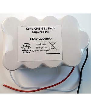 Conti CMS-311 Şarjlı Süpürge Pili - 14,4 Volt 2000 mah.10C